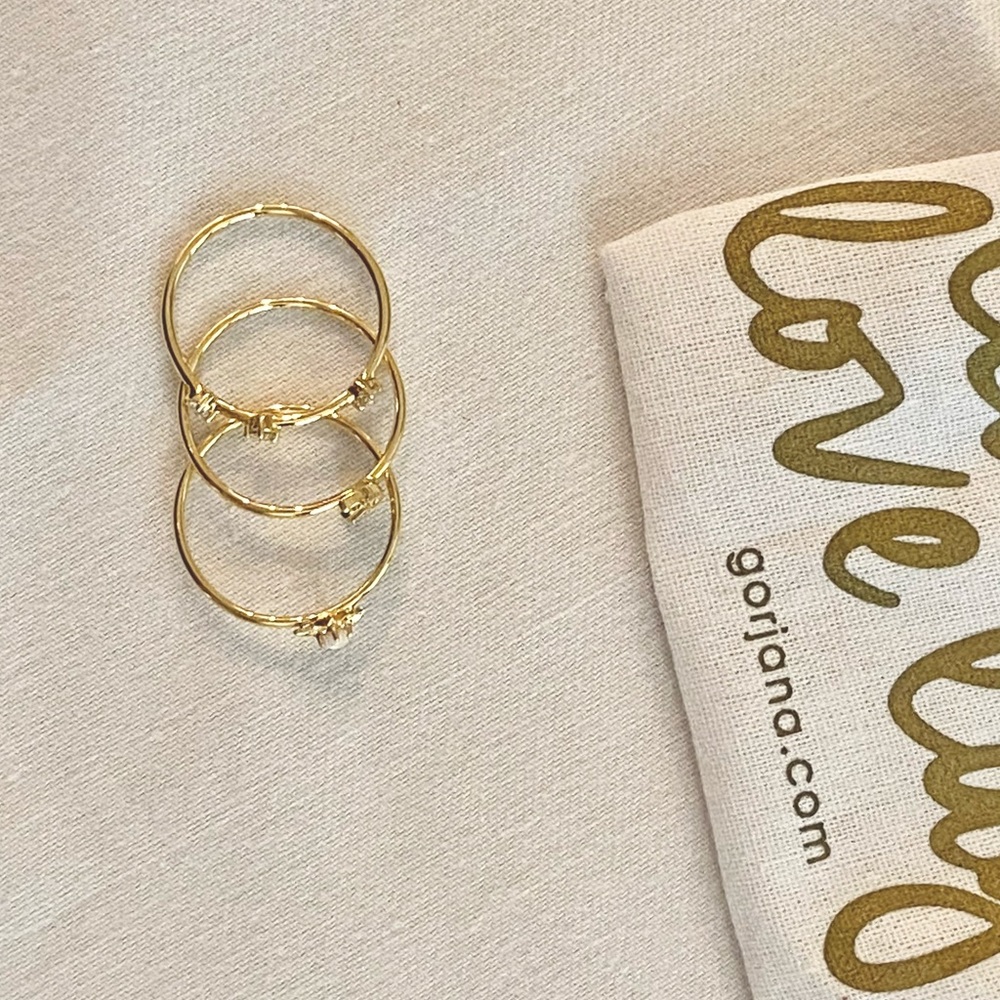 Gorjana Lunar Ring Set